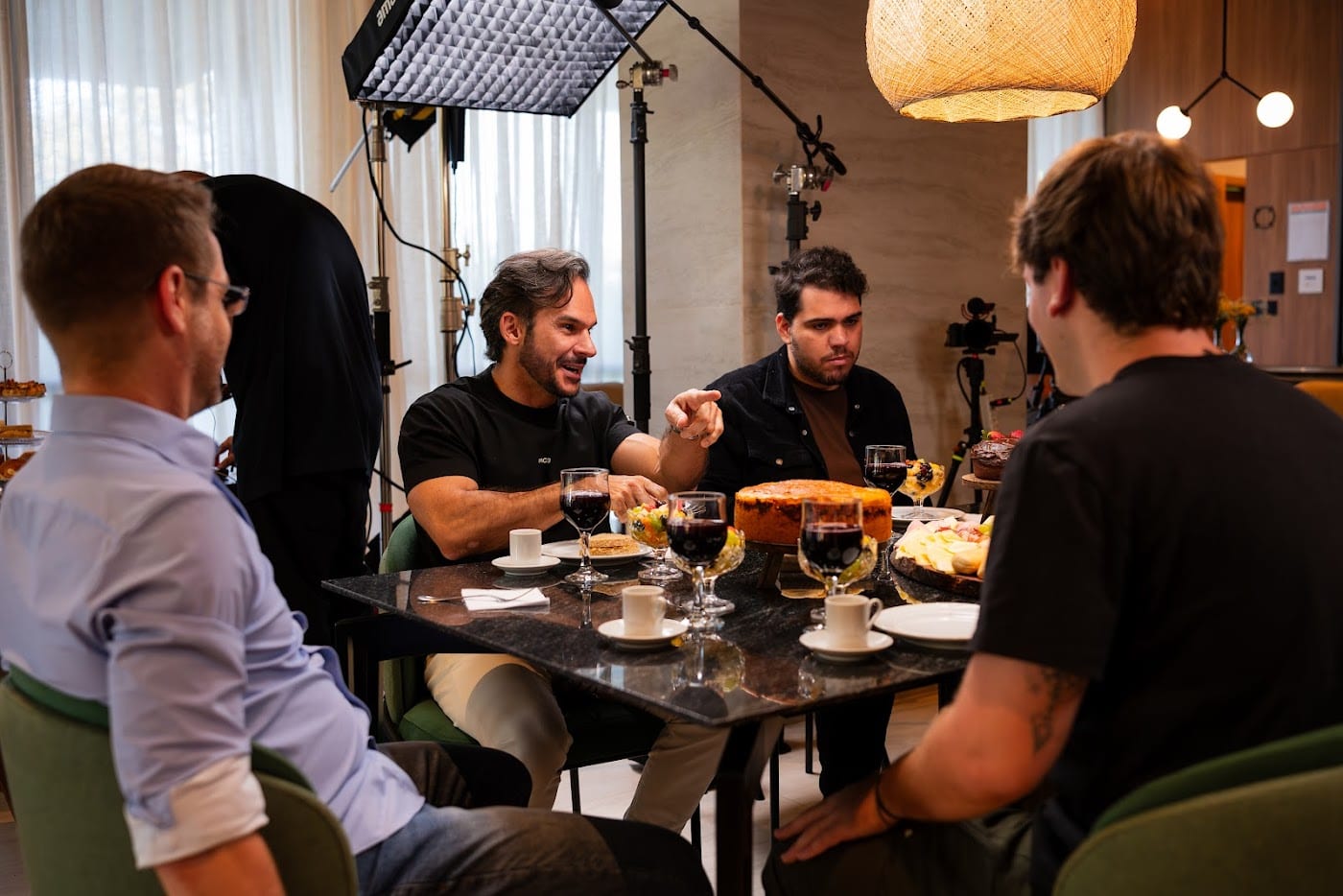 Bastidores do Studio Vanguarda 1